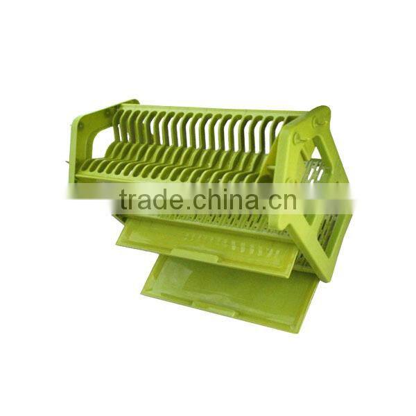 Square 3 tier dish drying rack