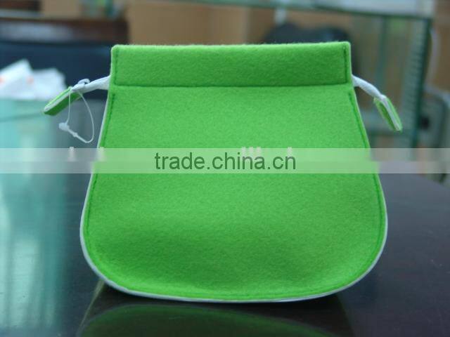 #14090401 fashion eco friendly felt makeup bag/cosmetic bag