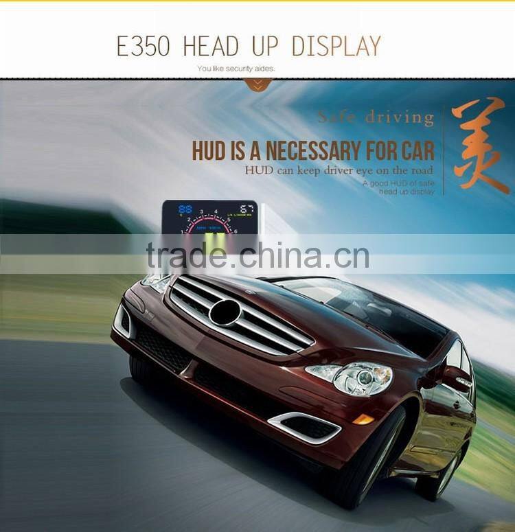 Latest Automotive E350 5.8" Inch Car OBD2 Headup LED OBD2 Display HUD