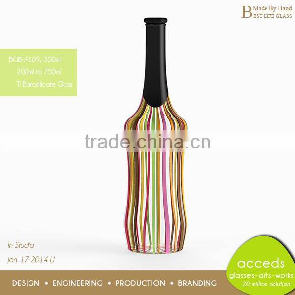 Best Seeling Pyrex Clear Color Oil Glass Bottle