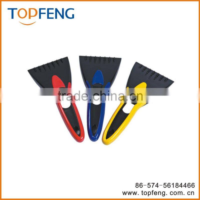 Ice Scraper with anti-slip grip/Snow brush/plastic ice scraper