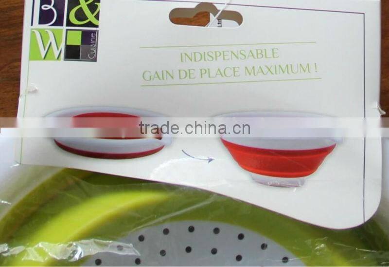 Silicone Retractable Basket for Vegatable