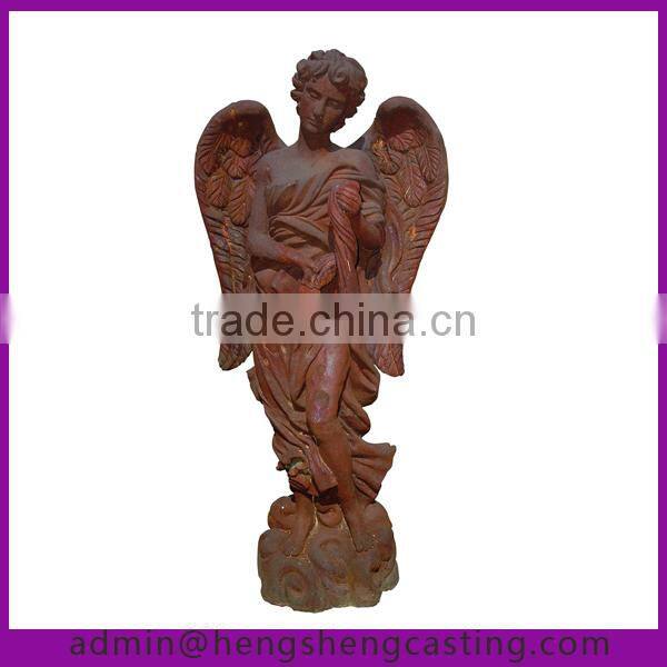 Interior decoration cast iron Sculpture head /human statue
