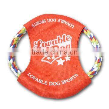 Ruff Sports Sport Flyers/pet product/ Rope Dog Toy