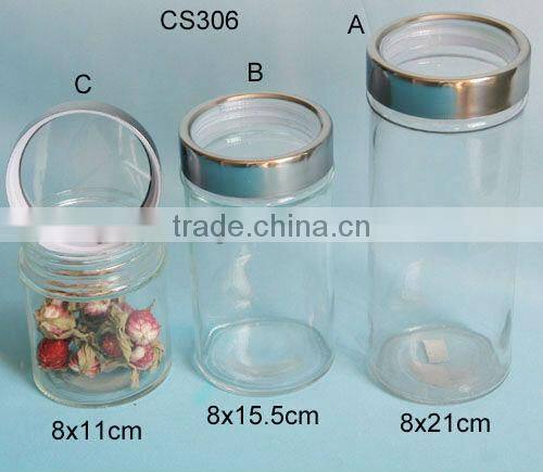 pure color glass jars for honey hot sause