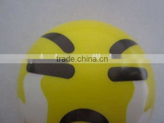 Hot selling PU emoji toy ball
