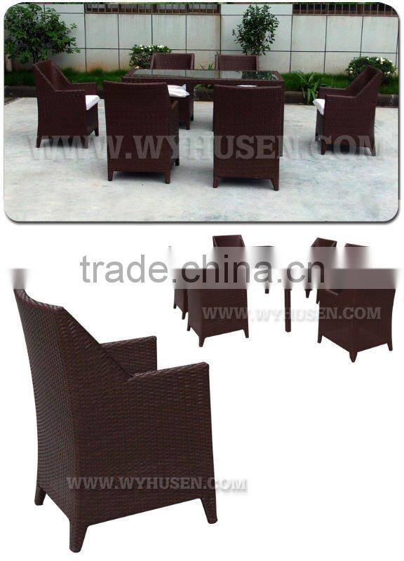 rattan leisure chair and table -best selling garden set