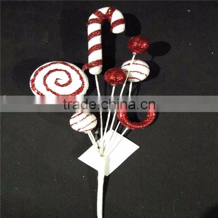 China factory supply crafts decorations christmas decorations candy canes for christmas market