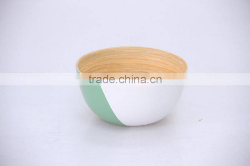 New design bamboo bowl from Vietnam manufacturer