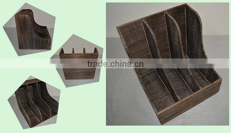 Promotion custom logo wooden shelf for storaging