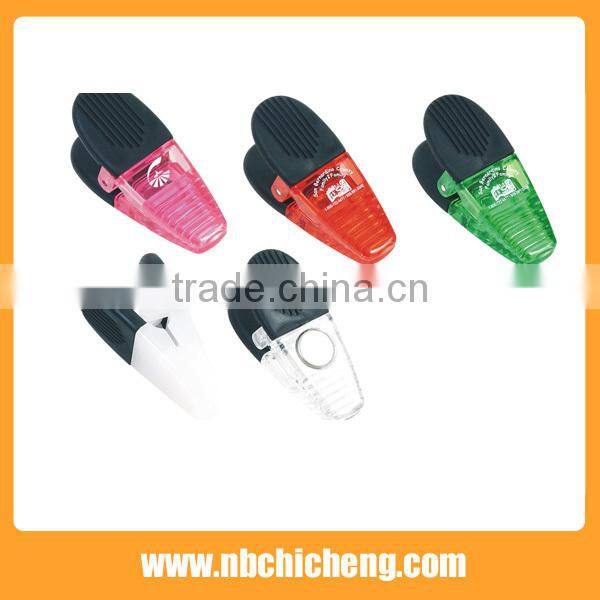 Small Plastic Magnetic Clip/Plastic money clip/Plastic magnetic clip