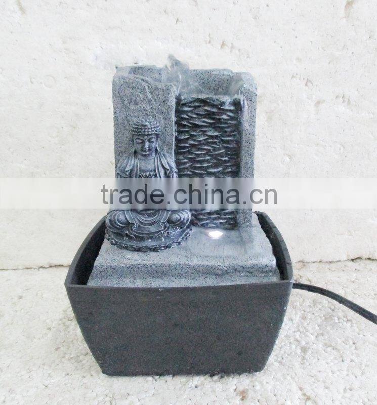indoor buddha decorative table water fountain