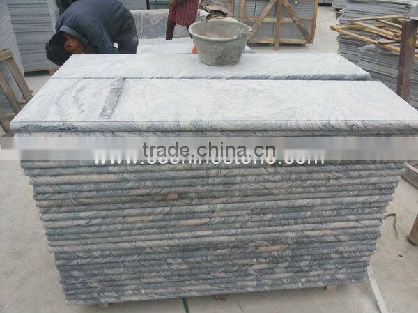 China Juparana granite step