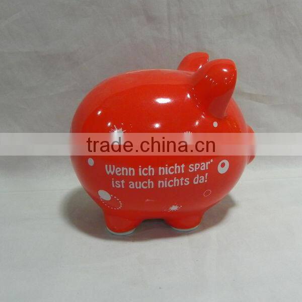 Lovely Ceramic Handmade Piggy Money Bank