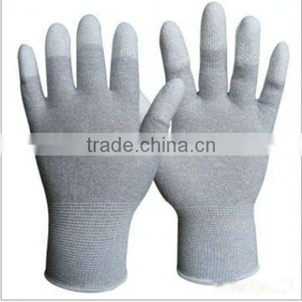 Seamless Knit Nylon ESD PU Glove ZMR688