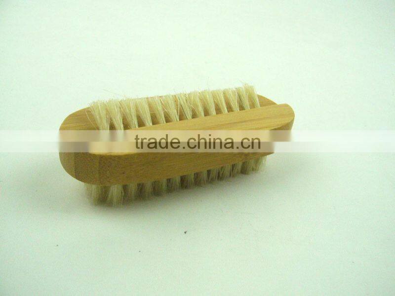 Wooden nail brush