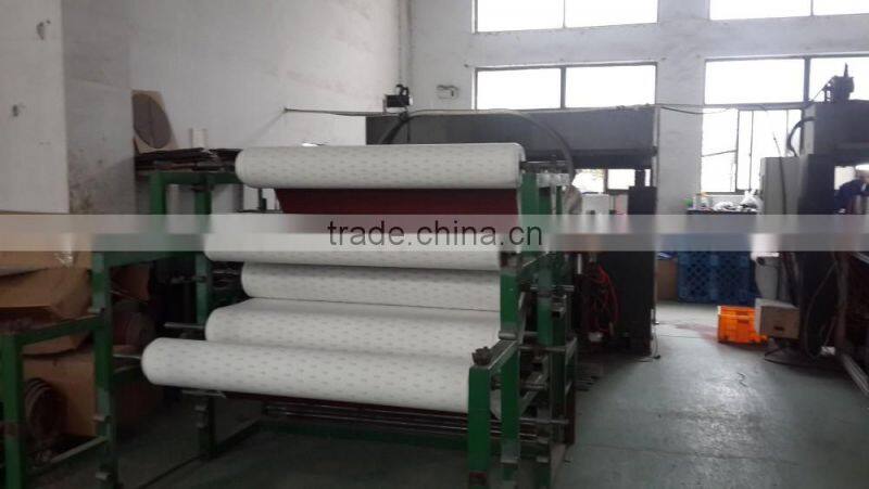 Non-woven abrasive with abrasive cloth impregnation flap wheels