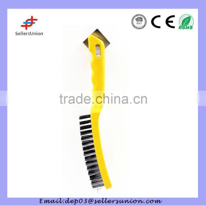 cleaning tools, Carbon fiber steel wire with plastic hand shank