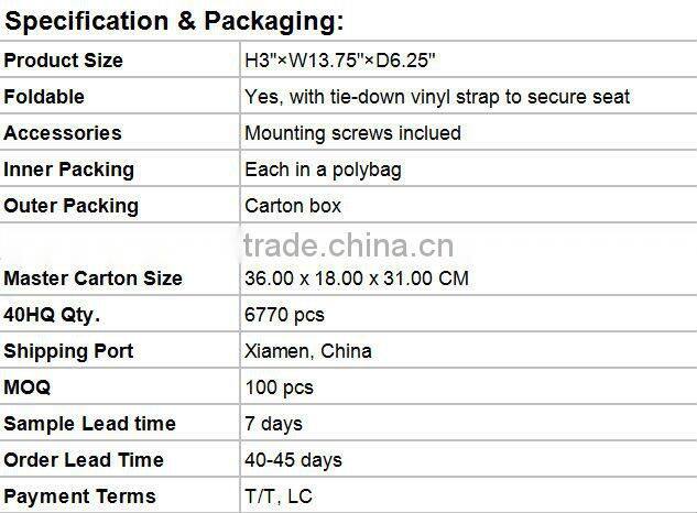 #86100G Plastic Boat Seat Cup Holder and Gear Caddy