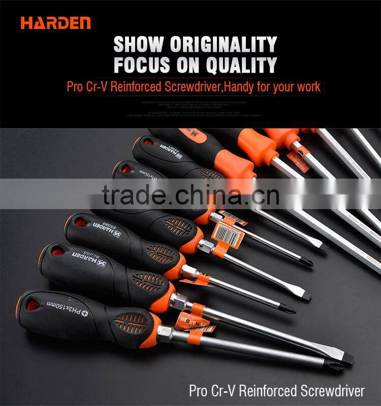 Professional CRV Reinforced Screwdriver With TPR Handle