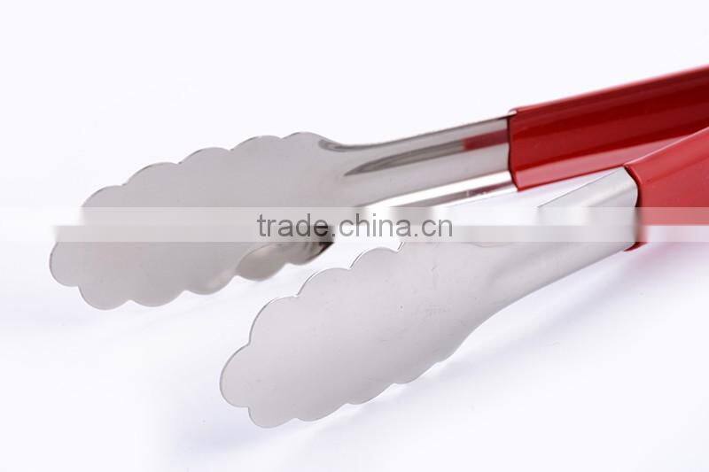 BXZ13 Hot sale High quality kitchen gadgets stainless steel fruit tongs