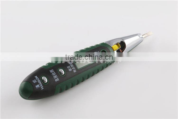 High qulity electrical test pen display digital with light, Digital Test Pencil