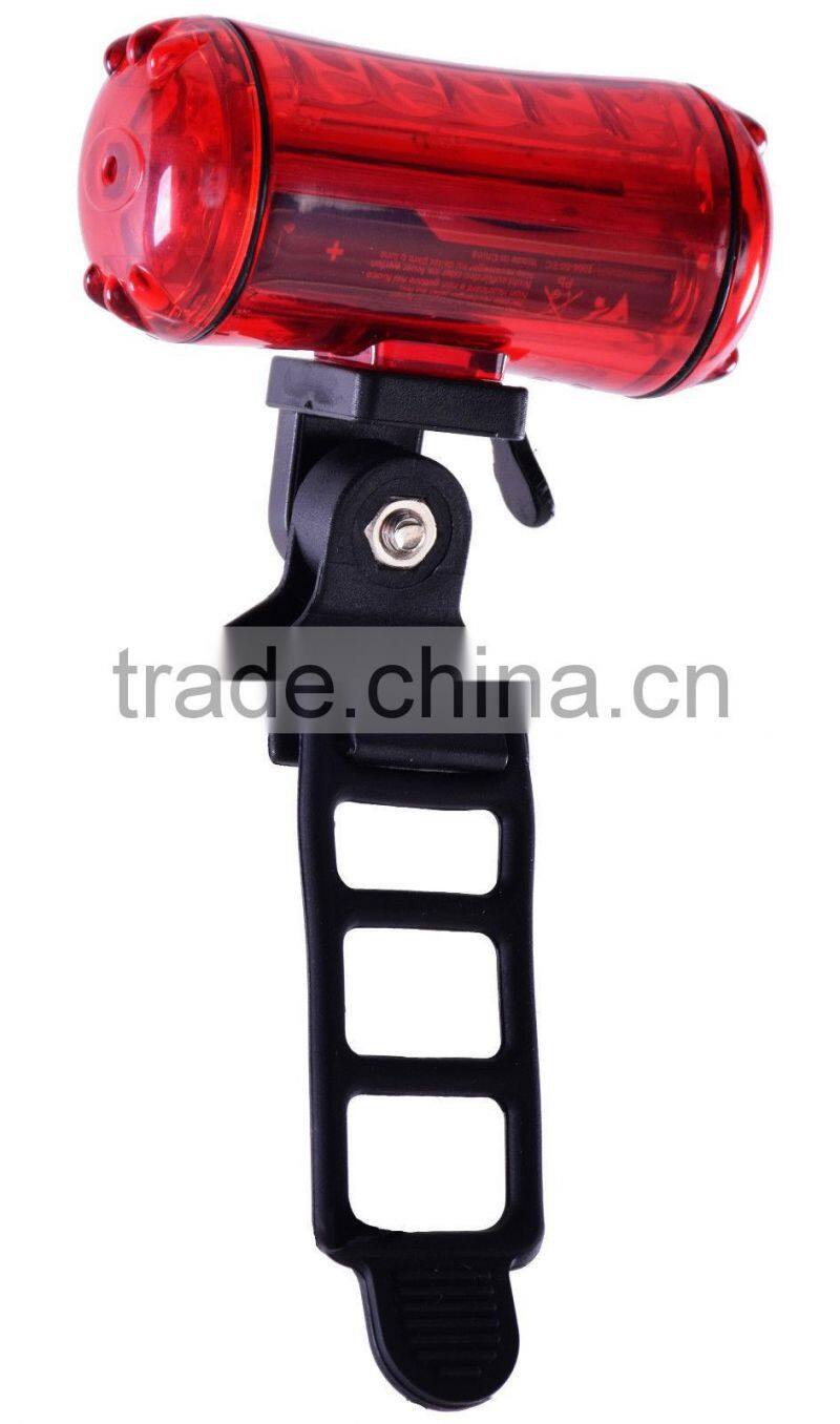 Bicycle Bike 3 LED Red Rear Tail Light Safety Warming Flashing Lamps