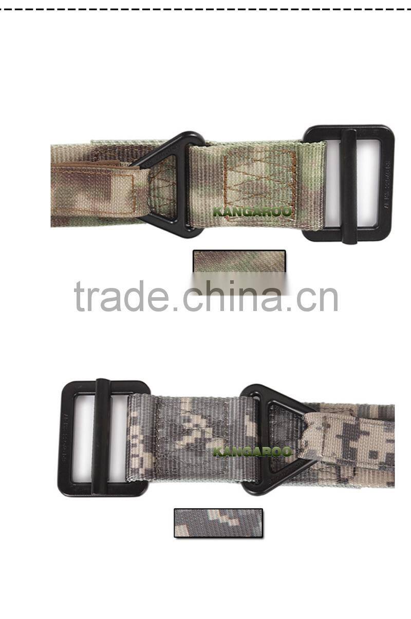 Luxury Sport Military Tactical Belt With Stainless Steel Belt Buckle