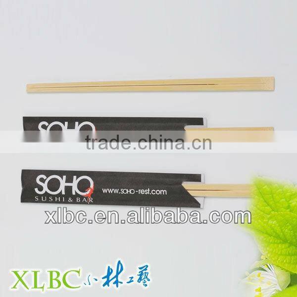 21cm Paper wrapped Tensogue bamboo chopspicks,semi-closed packing