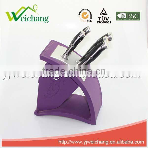 WCCP138B New design great kitchen helper cuboid knife holder hot sale