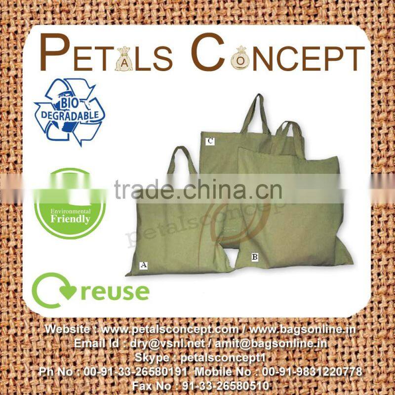 Cheap hi-quality cotton grocery bag for super market