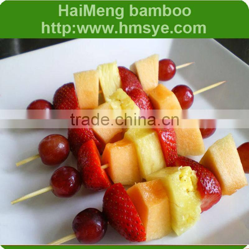 Compare Cheap High Quality Round Square Bamboo Skewers For BBQ