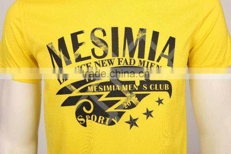 2016 men 's fashion blank t-shirt