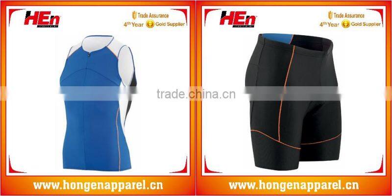 Hongen apparel sublimated fitting lycra dry fit compression triathlon clothing
