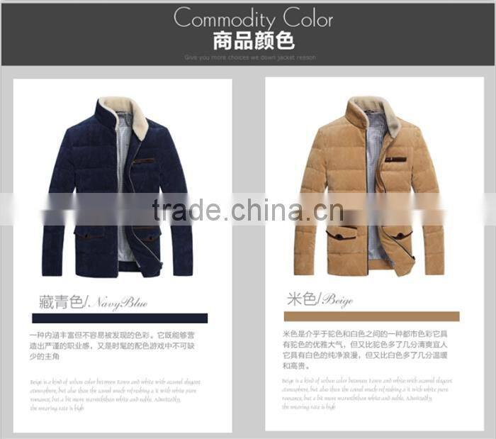 Nanjiren down jacket short thickening style 2014 new series for men's youth jacket