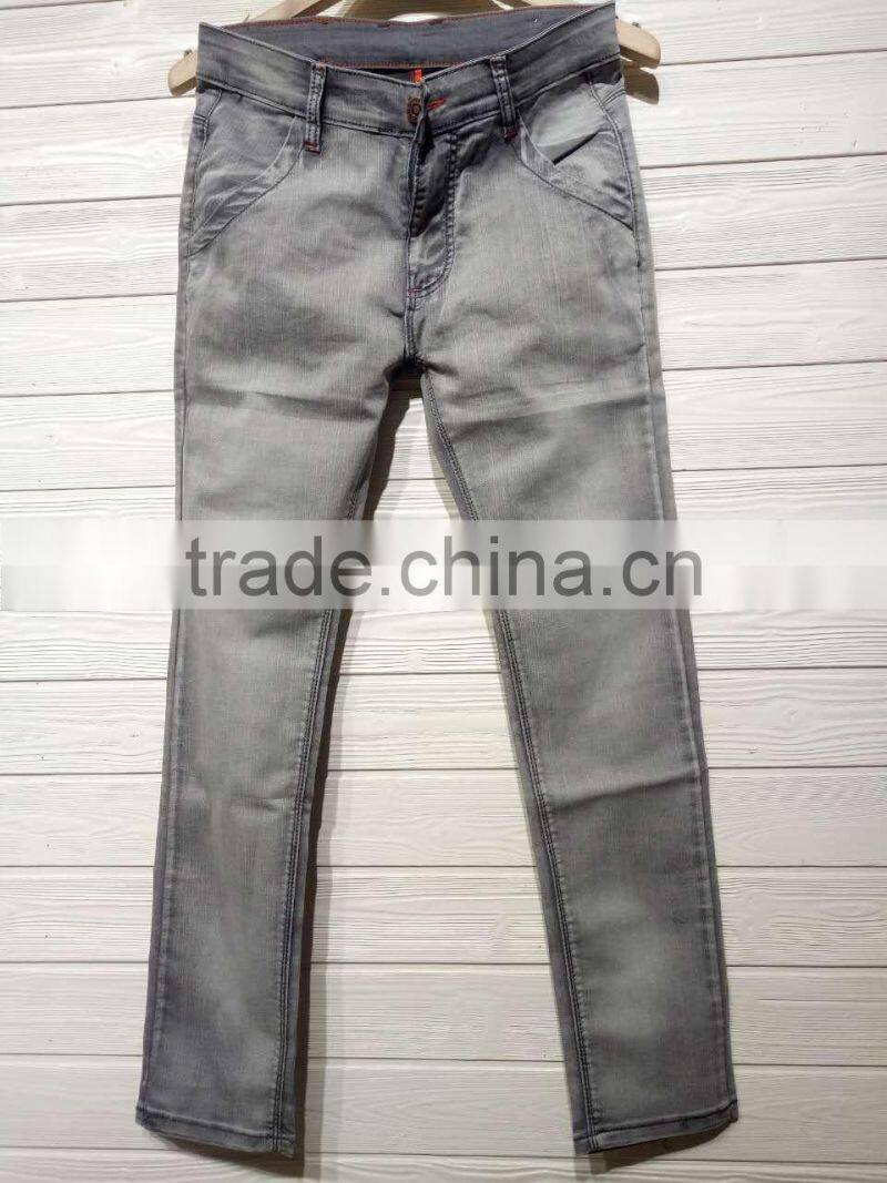 GZY factory overruns demin new brand fashion mens stock jeans pants