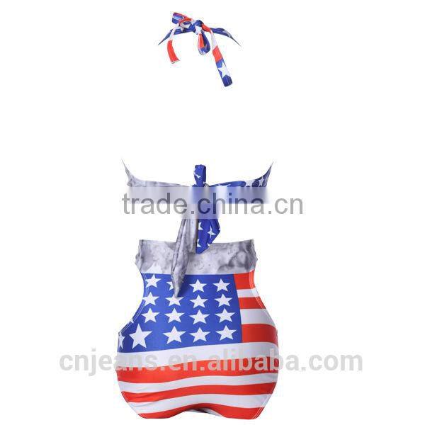 GZY 2015 stocklot high waist fashion lovely girl super bikini swinwear