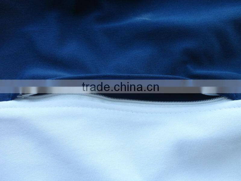 Men's CVC with brush training fleece Tracksuits