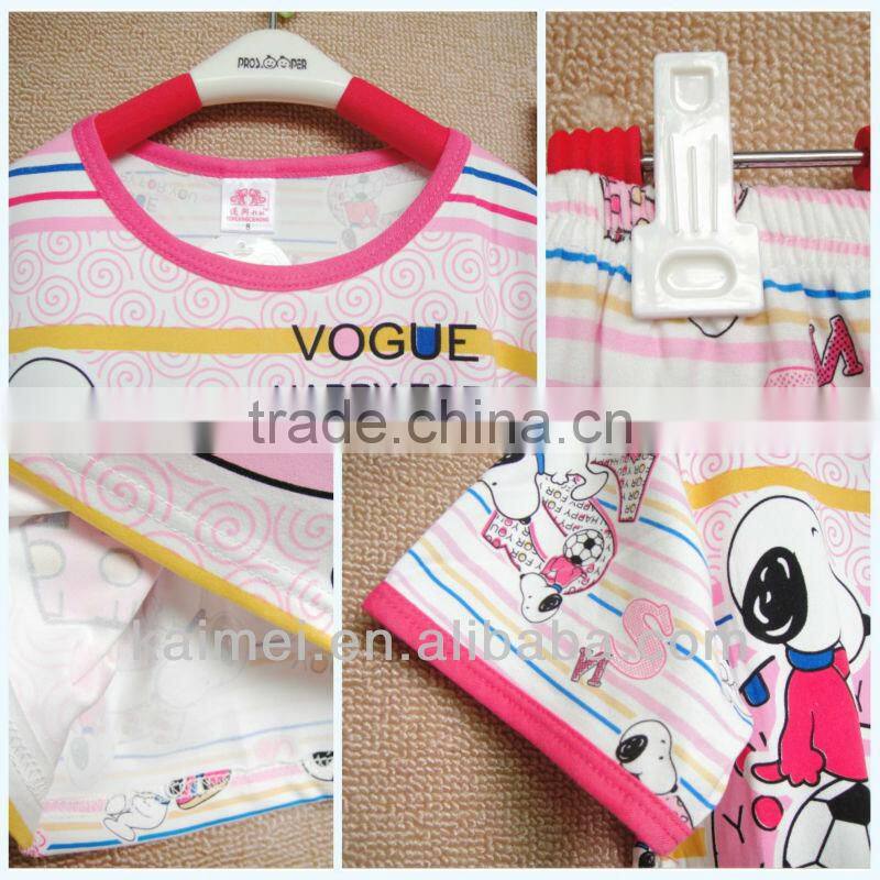 girls shortsleeve sleepwear