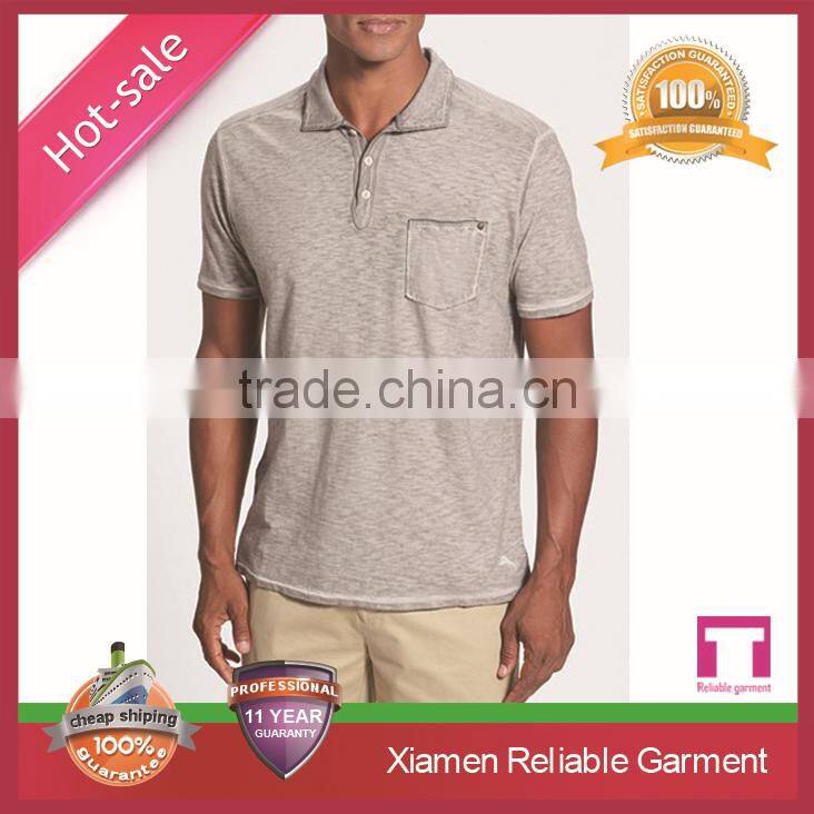 Newest design wholesale attractive fancy polyester/ spandex polo-shirt OEM china