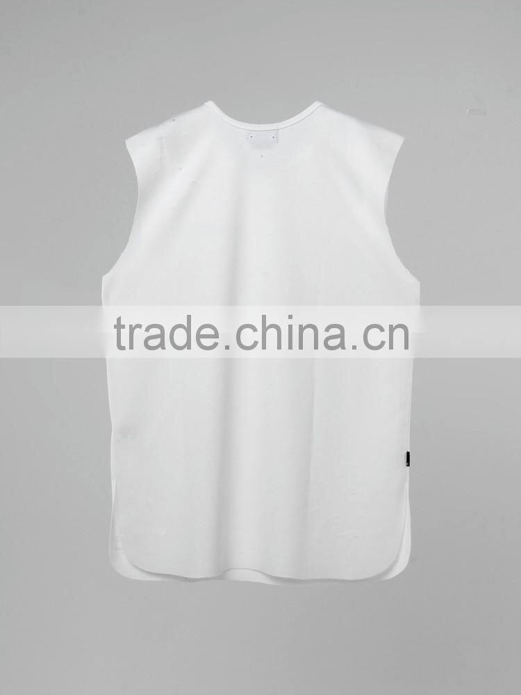 men fashion casual cotton tank top ,tank top fashion design for man