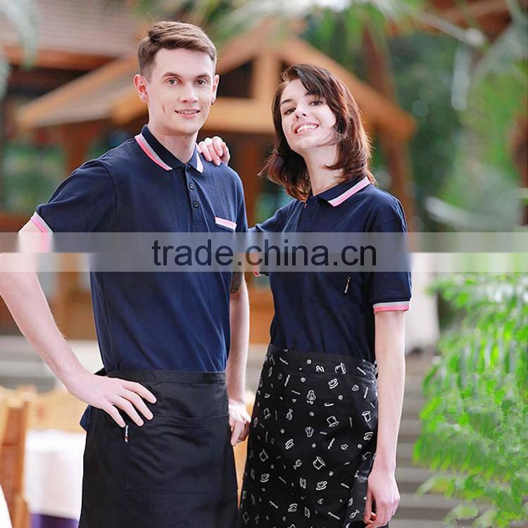 China Uniform Factory Restaurant Polo Shirt Waiter Work Wear