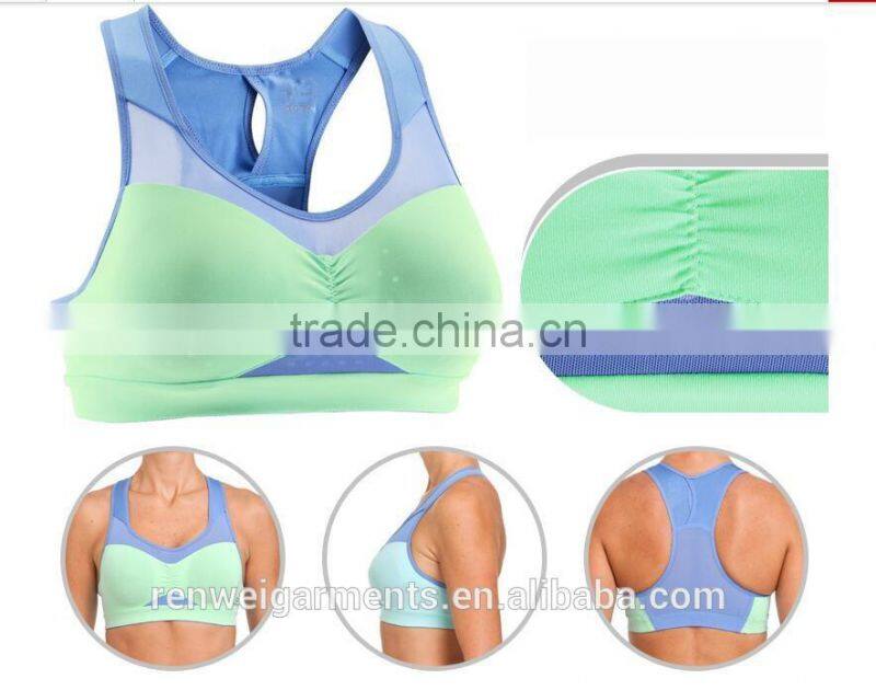 cotton/spandex shorts girl sport bra