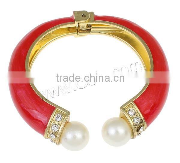 glass pearl Zinc Alloy Children Bangle kids plastic bracelet jewelry bracelet