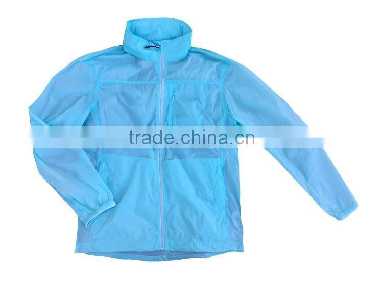 Summer lightweight skin windcheater sun protection thin jacket
