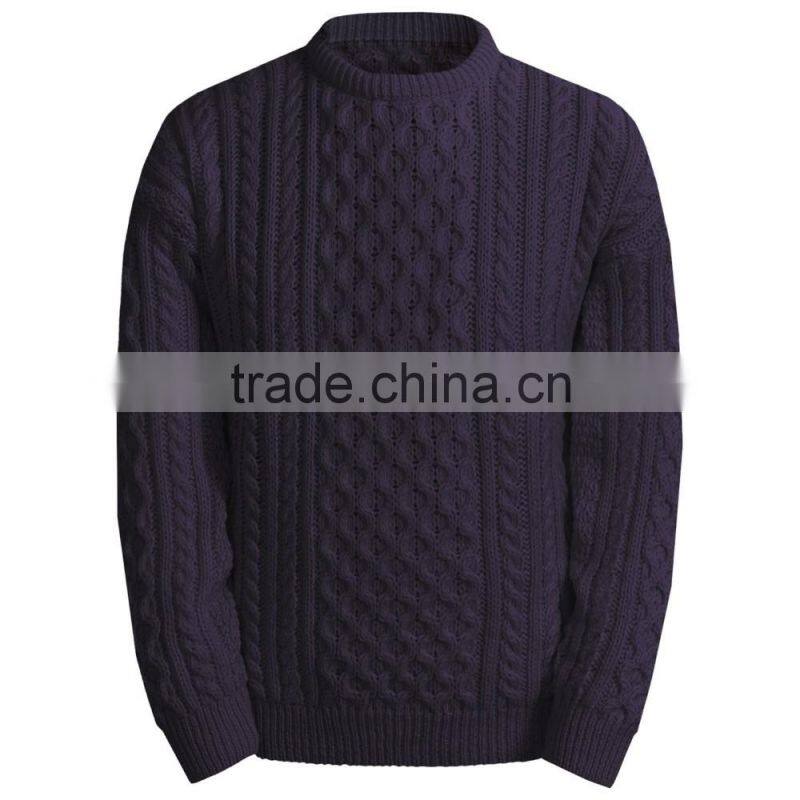 Mustard-yellow V neck pullover winter thick sweater 12 GG knitted