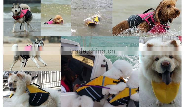 R1914H High-end Dog Life Vest Outdoor Waterproof Puppy Coats dog swimming clothing