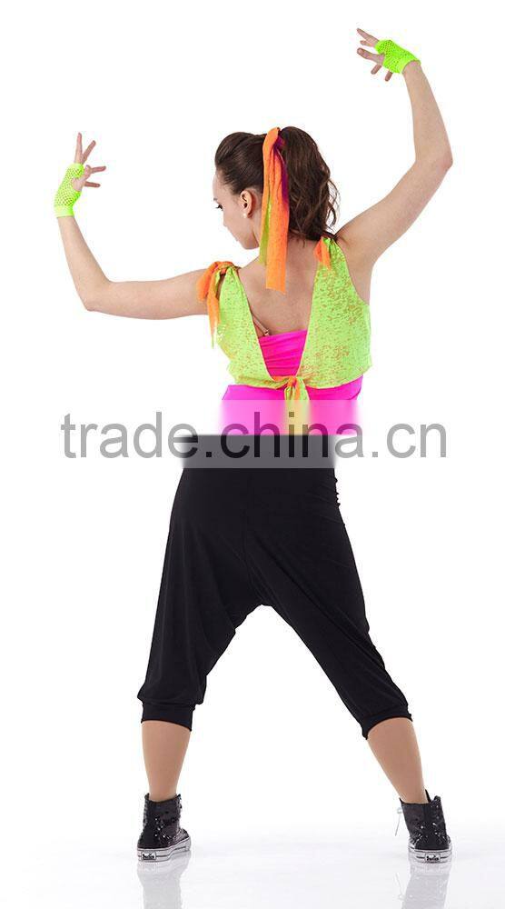 New coming shool girls' wholesale hip hop harem pants