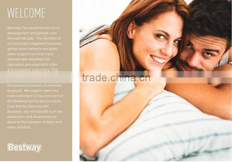 Bestway Gray Single Flocking Mattress