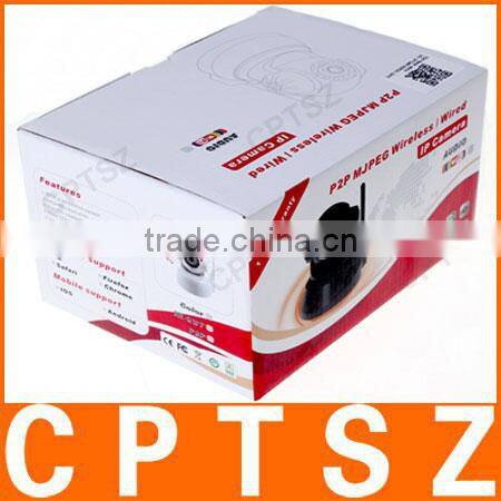 Wireless P2P PIR MJPEG Infrared IP Camera with QR Code and Smartphone Viewing Function, Samrt Baby Monitor